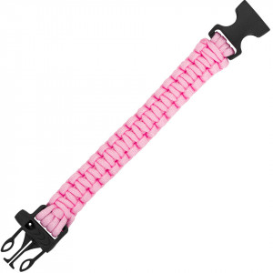 Bratara Tactica Paracord Fastex Roz produsa de Element Airsoft - 2