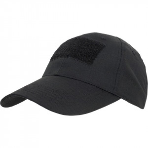 Sapca Tactica BASEBALL Velcro Neagra Mil-Tec - 1