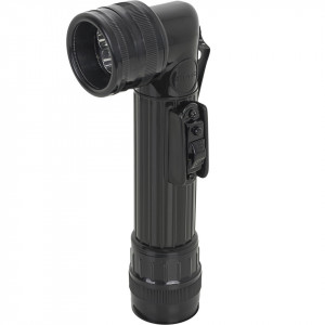 Lanterna Tactica ANGLEHEAD LED Medie Neagra Mil-Tec - 1
