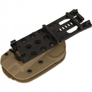 Toc / Holster Colt M1911 KYDEX culoare tan airsoft produs de FMA - 3