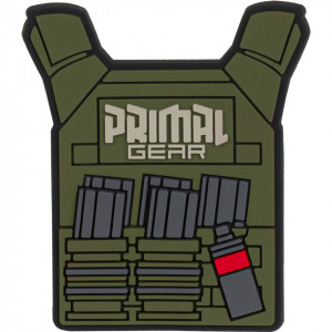 Ecuson 3D PVC PrimalGearVest produs de Primal Gear - 1