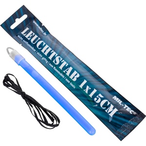 Baton Luminos LEUCHTSTAB 1x15cm Albastru Mil-Tec - 3