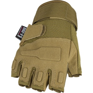 Fingerless Tactical Gloves PRO Coyote MFH