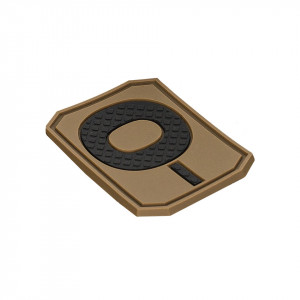 Ecuson 3D PVC Grupa Sanguina 0 Negativ 4x3cm Dark Coyote Mil-Tec - 2
