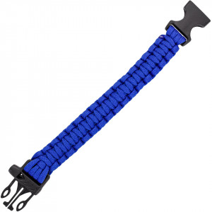 Bratara Tactica Paracord Fastex Albastra produsa de Element Airsoft - 2