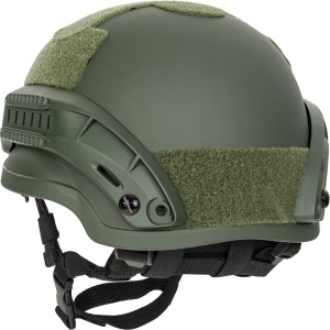 Casca Tactica Airsoft MICH 2002 Velcro Olive Drab MFH - 2