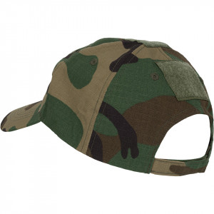 Sapca Tactica cu Velcro Woodland produsa de ACM - 2