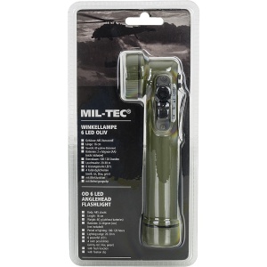 Lanterna Tactica Anglehead 6 LED Olive Drab Mil-Tec - 3