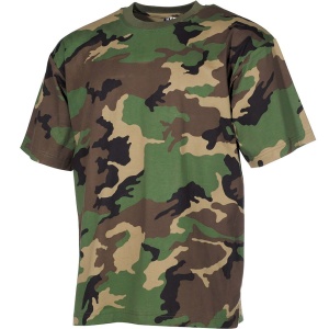 Tricou Tactic Militar US-ARMY 170gsm Bumbac M97 Camo MFH