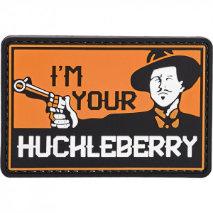 Ecuson Airsoft 3D PVC I'm Your Huckleberry produs de GFC Tactical - 1