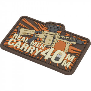 Ecuson 3D PVC Real Men Carry 40MM GFC Tactical - 2