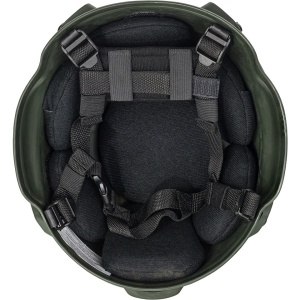 Casca Tactica Airsoft MICH 2002 Velcro Olive Drab MFH - 3
