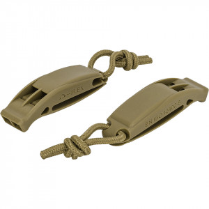 Fluier Tactic Supravietuire DURAFLEX Coyote Mil-Tec - 1