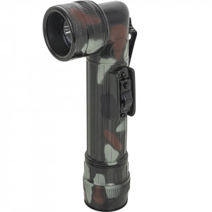 Lanterna Tactica ANGLEHEAD LED Medie Flecktarn Mil-Tec - 1