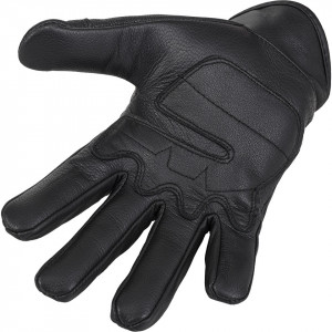 Manusi Tactice Leder Negre Mil-Tec - 2