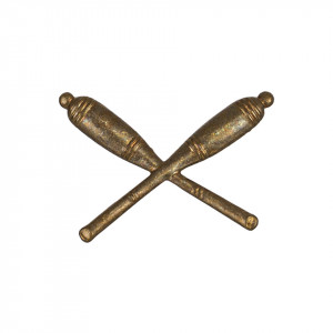 Military Badge CZECHOSLOVAK in bronze color CZ/SK - Military Surplus