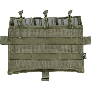 Port Incarcator Triplu RUSH 2.0 Universal Velcro Olive Primal Gear - 3