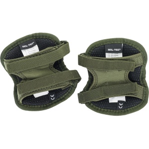 Set Cotiere Tactice Protect pentru Airsoft Olive Drab Mil-Tec - 3
