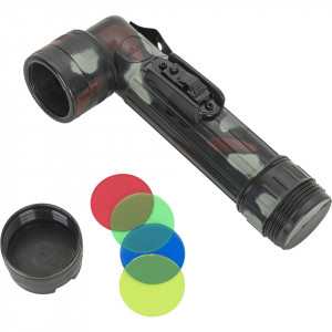 Lanterna Tactica ANGLEHEAD LED Medie Flecktarn Mil-Tec - 2