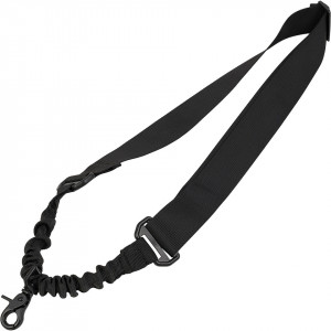 Curea Tactica Bungee Neagra 1 Punct pentru Airsoft produsa de Ultimate Tactical - 1