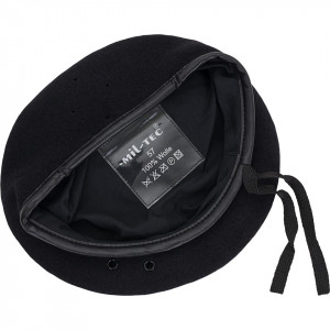 Bereta Militara Comando Coifura Neagra Mil-Tec - 2