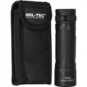 Monoclu Tactic Compact 10x25mm Negru Mil-Tec - 2