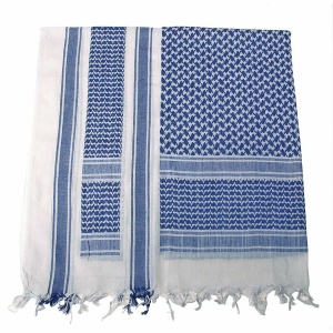 Esarfa Tactica SHEMAGH 110cm Albastra MFH - 2
