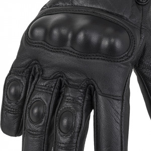 Manusi Tactice Leder Negre Mil-Tec - 2
