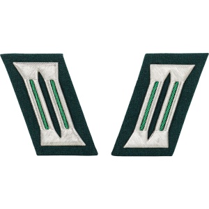 Military Badges Set VOLKSPOLIZEI in green color GDR - Military Surplus