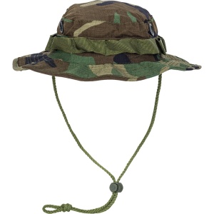 Palarie Tactica US GI Bush Hat Boonie Ripstop Woodland MFH - 2