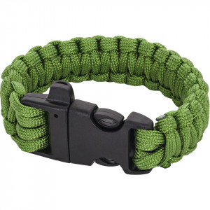 Bratara Tactica Paracord Fastex Verde produsa de Element Airsoft - 1