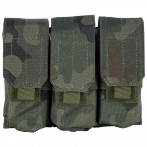 Port Incarcator Triplu M4/M16 Woodland Panther GFC Tactical Airsoft - 1
