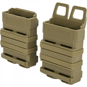Set 2 Port Incarcatoare Airsoft OPEN III (M) 5.56 Tan Primal Gear - 2