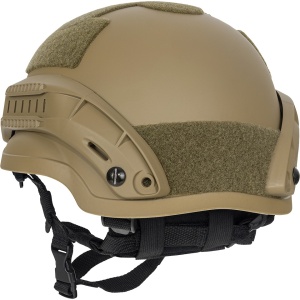 Casca Tactica Airsoft MICH 2002 Velcro Coyote MFH - 2