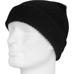 Tactical Beanie WATCH HAT Black MFH