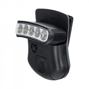 Lanterna frontala pentru sapca CLIPLIGHT cu LED-uri, produsa de Mil-Tec - 2