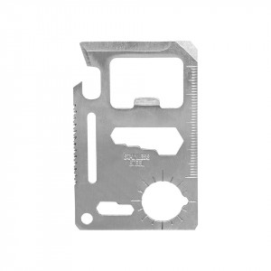Multifunctional Survival Card 11 in 1 Mil-Tec