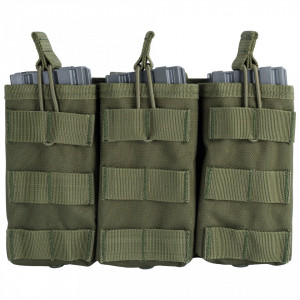 Port Incarcator Triplu Airsoft Olive GFC Tactical - 1