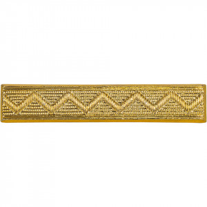 Rank Insignia CZECHOSLOVAK in gold color CZ/SK - Military Surplus