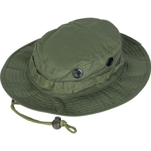 Tactical Boonie Hat US GI Bush-Hat Ripstop Olive Drab MFH