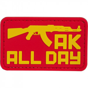 Ecuson 3D PVC Ak All Day produs de GFC Tactical - 1