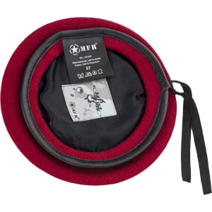 MFH 10104 Béret Bundeswehr Commando, Noir , 55