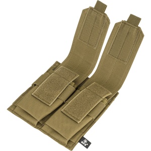 Buzunar Incarcatoare M4POUCH Dublu Molle Coyote MFH - 3