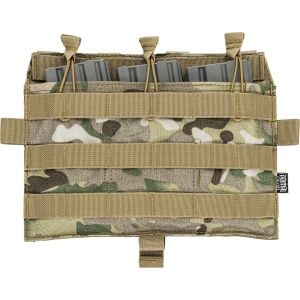 Port Incarcator Triplu RUSH 2.0 Universal Velcro Multicam Primal Gear - 3