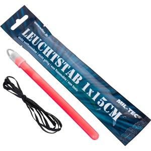 Baton Luminos LEUCHTSTAB 1x15cm Rosu Mil-Tec - 3
