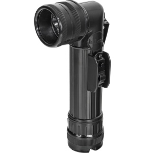 Tactical Flashlight Anglehead LED Large Black Mil-Tec