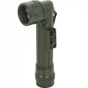 Lanterna Tactica ANGLEHEAD LED Medie Olive Drab Mil-Tec - 1