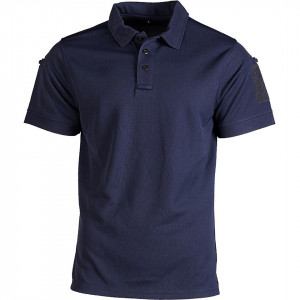 Tactical Polo Shirt QUICKDRY Navy Blue Mil-Tec