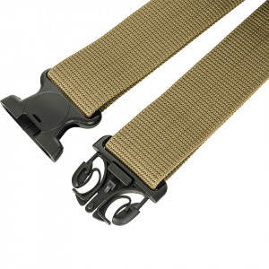 Centura Tactica Airsoft COMBAT Quick-Release 100cm Tan GFC Tactical - 2
