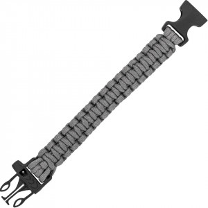 Bratara Tactica Paracord Fastex Gri produsa de Element Airsoft - 2
